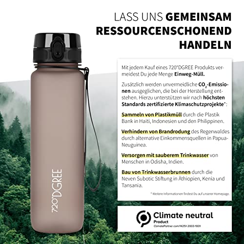 720°DGREE "uberBottle" – Leicht, BPA-frei, stoßfest
