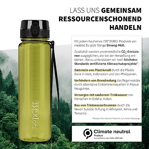 720°DGREE "uberBottle" – Leicht, BPA-frei, stoßfest