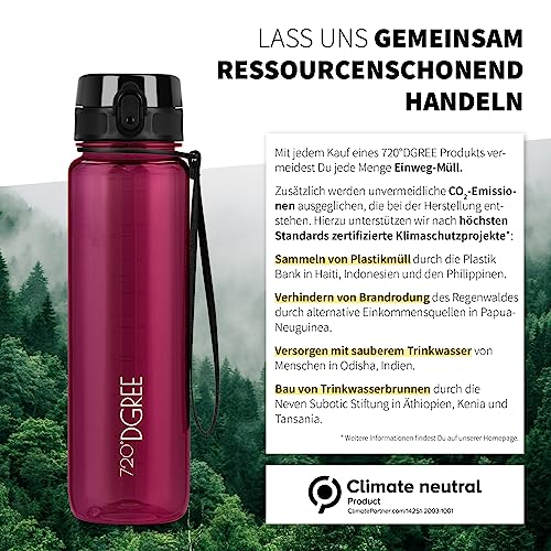720°DGREE "uberBottle" – Leicht, BPA-frei, stoßfest