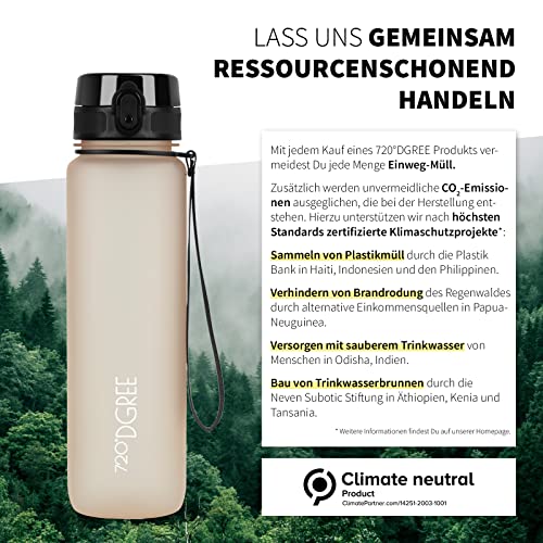 720°DGREE "uberBottle" – Leicht, BPA-frei, stoßfest