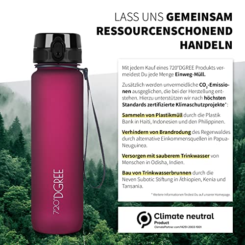 720°DGREE "uberBottle" – Leicht, BPA-frei, stoßfest