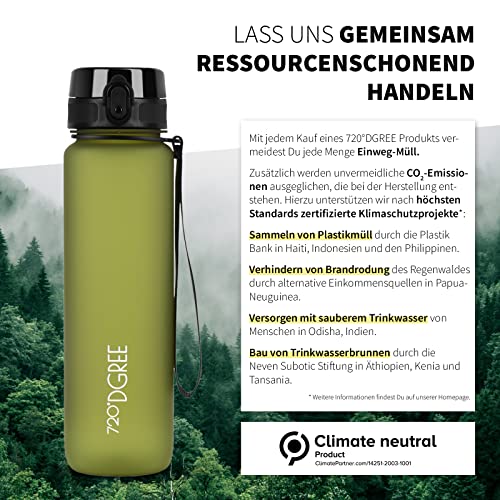 720°DGREE "uberBottle" – Leicht, BPA-frei, stoßfest