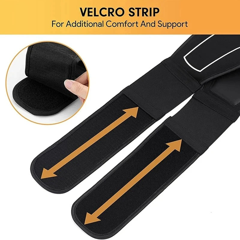 EMS Bauchmuskeltrainer mit Fernbedienung und USB-Ladefunktion