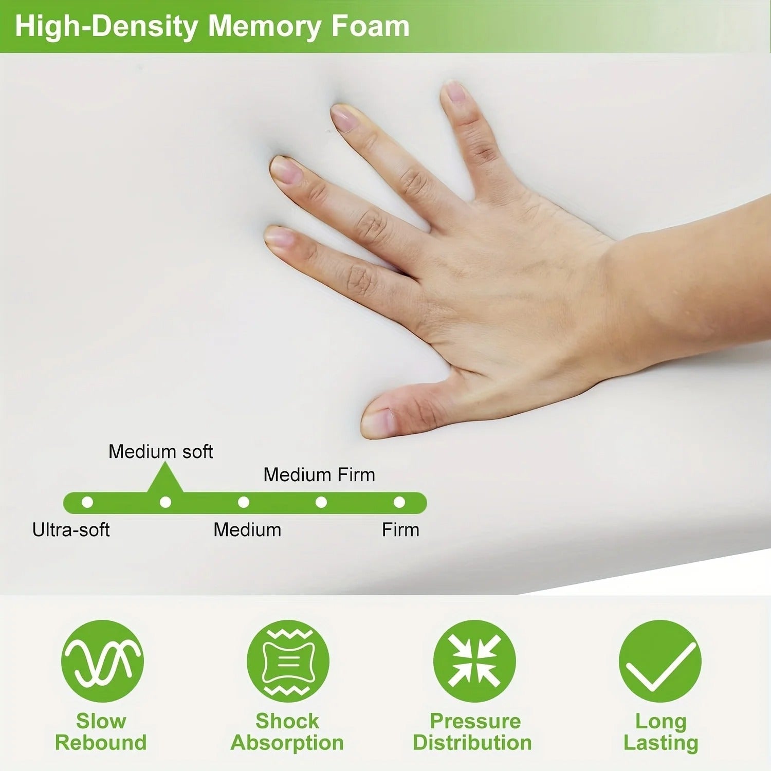 Orthopädisches Bambuskissen für gesunden Schlaf